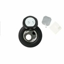 Wiremold 4AT Evolution Poke-Thru Device-Unwired- Black