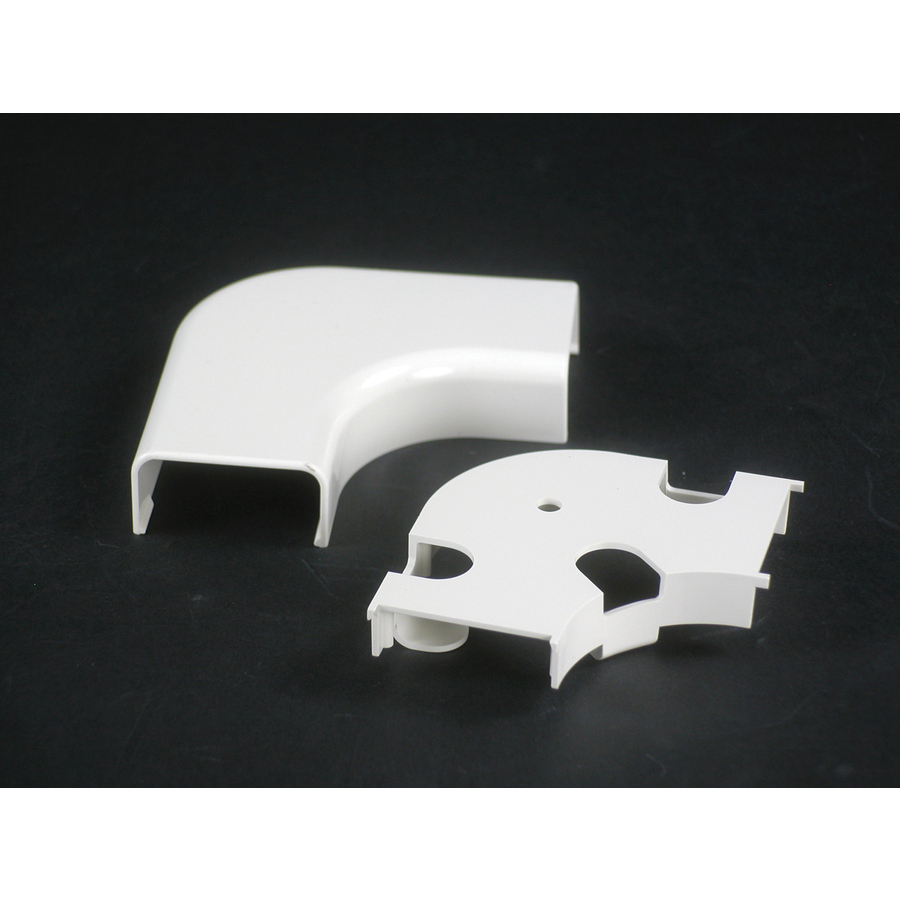 Wiremold Uniduct 2900 Series Radiused Flat Elbow Fitting