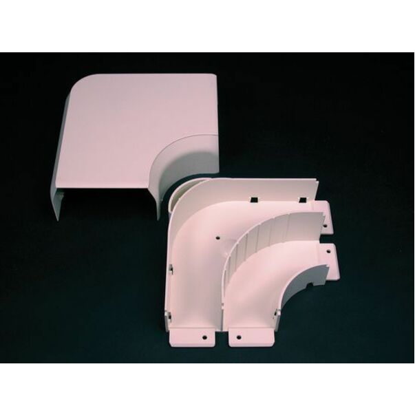 Wiremold CableSmart Series - 40N2 Radiused Full Capacity Flat Elbow Fitting
