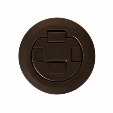 Wiremold 4AT Surface Style Evolution Poke-Thru Cover-Bronze