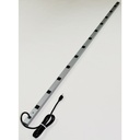 Wiremold CabinetMATE Plug-In Outlet Center Unit / 120V/15A/77" Long/12 O/L /6' Cord