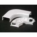 Wiremold Uniduct 2800 Series Radiused Flat Elbow Fitting