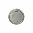 Wiremold 8 inch Evolution Flush Style Cover Assembly in Satin Nickel