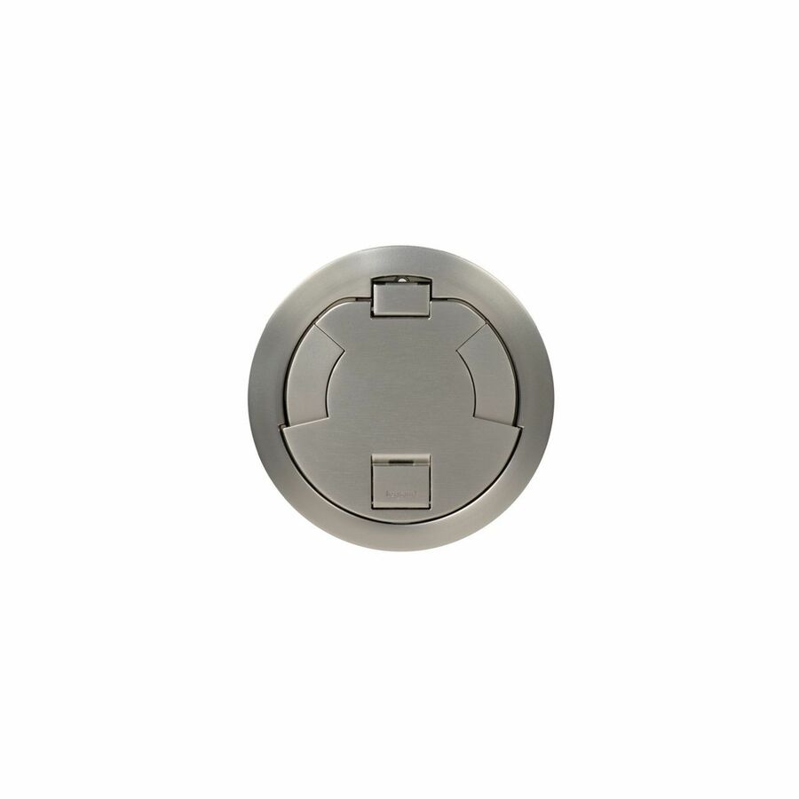 Wiremold 6IN SURF STYLE TR CVR ASSEMBLY SN TAMP RESIST SATIN NICKEL