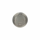 Wiremold 6IN SURF STYLE TR CVR ASSEMBLY SN TAMP RESIST SATIN NICKEL