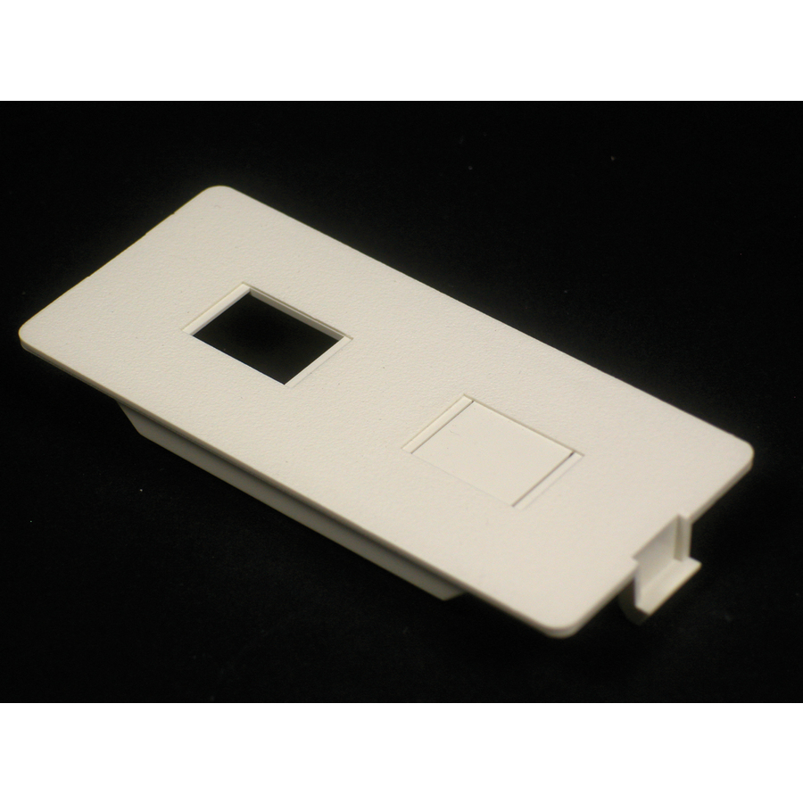 Wiremold 5500 Dual RJ11/RJ45 Connector Faceplate Fitting