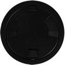 Wiremold 8CT Evolution Poke Thru Flush Style Cover, Black