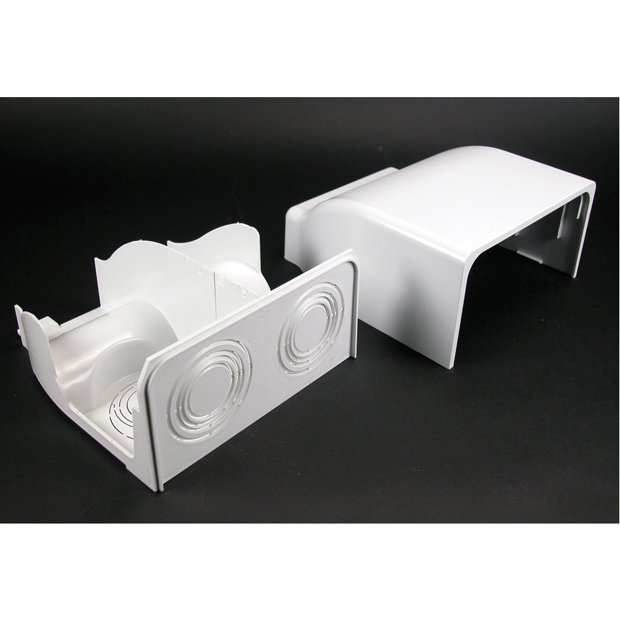 Wiremold 5400 Radiused Divided Entrance Cap Fitting