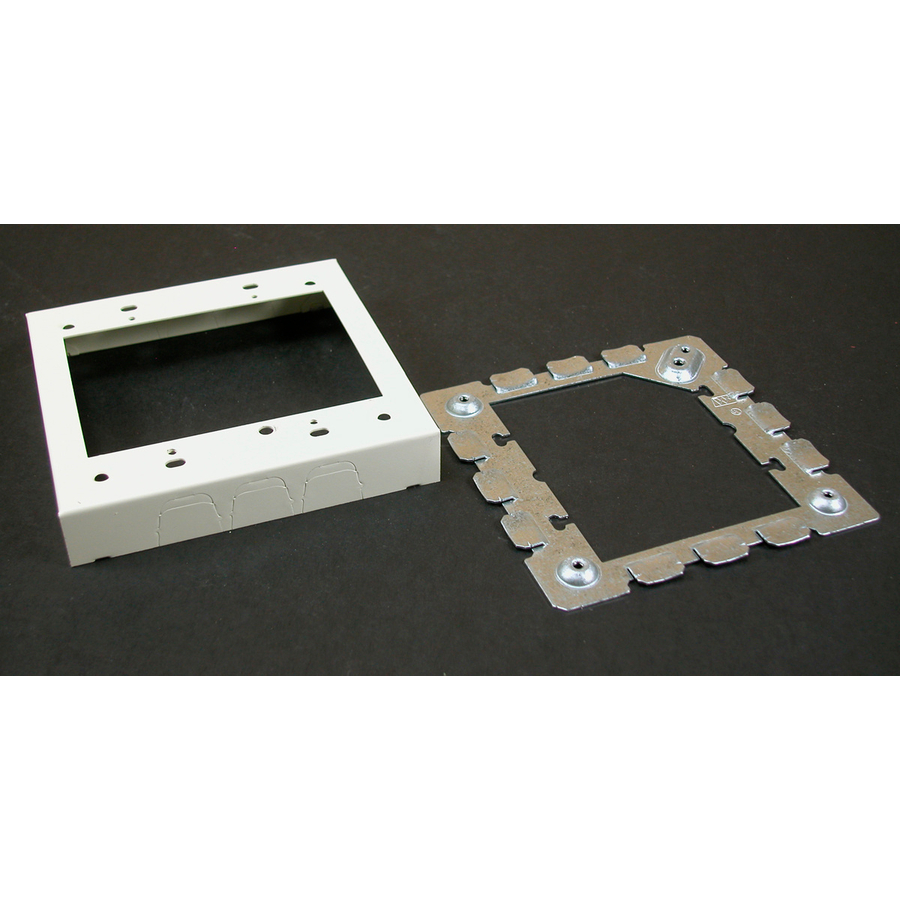 Wiremold 500/700 Two-Gang Flush Type Extension Adapter Fitting