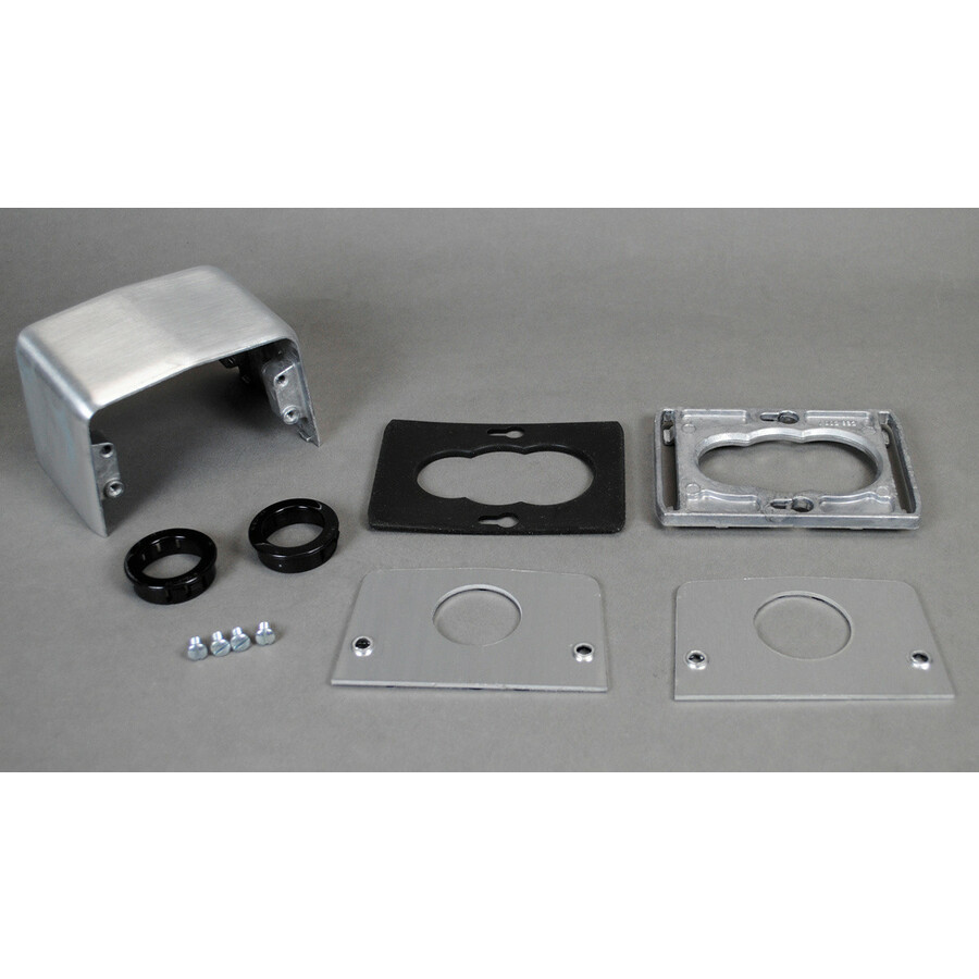 Wiremold 525 Series Four-Piece Communication Service Fitting
