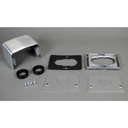 Wiremold 525 Series Four-Piece Communication Service Fitting