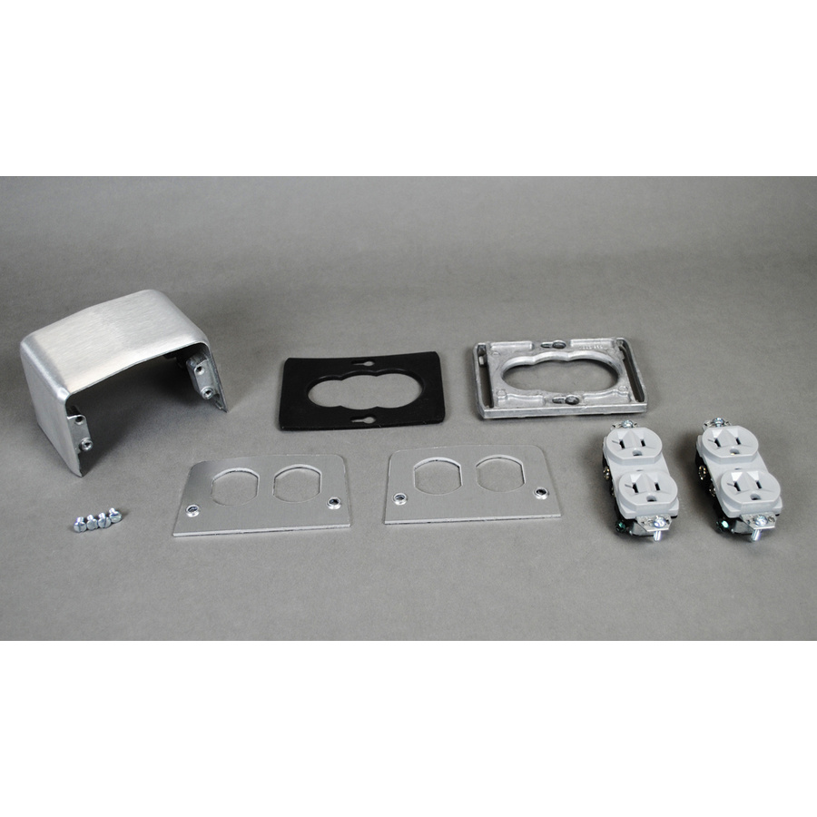 Wiremold 525 Series Four-Piece Power Service Fitting
