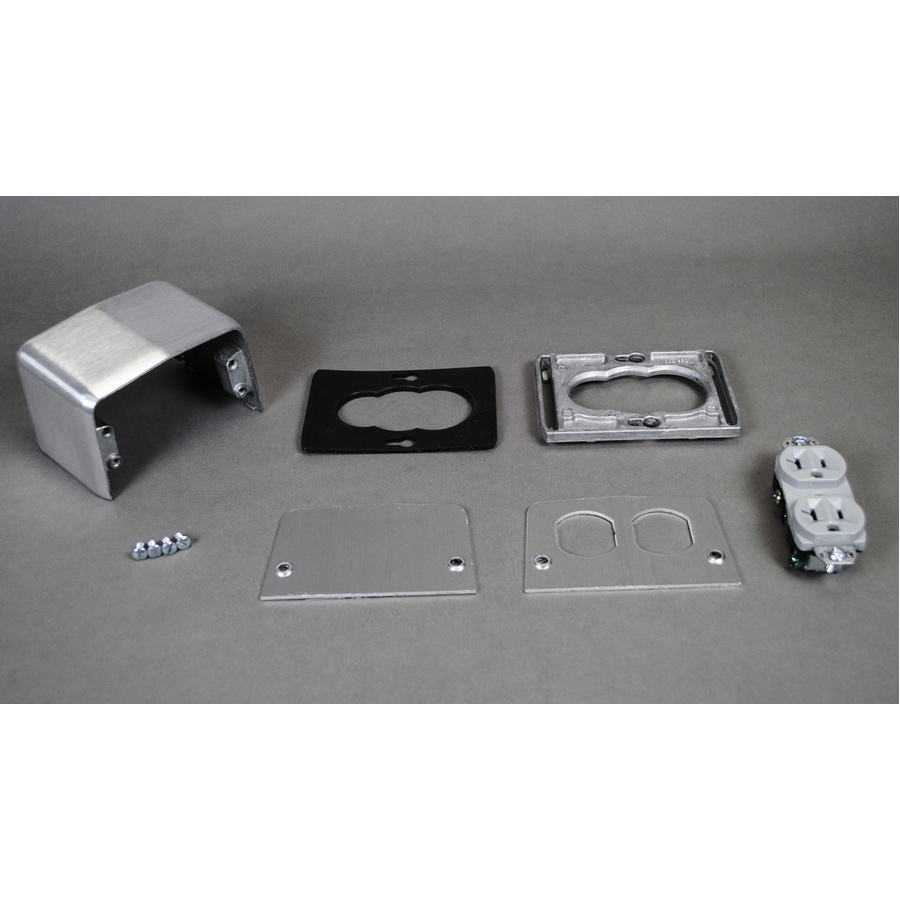 Wiremold 525 Series Four-Piece Power Service Fitting