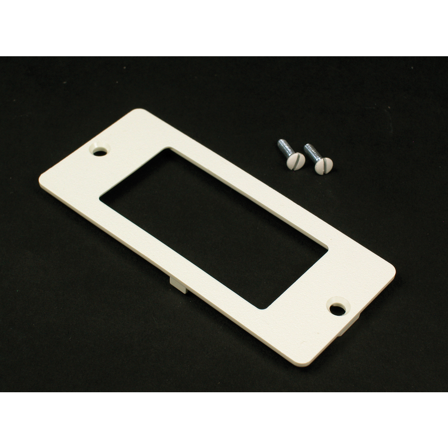 Wiremold 5500 Rectangle Receptacle Faceplate Fitting