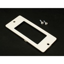 Wiremold 5500 Rectangle Receptacle Faceplate Fitting