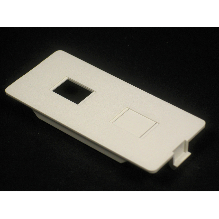 Wiremold 5500 Dual RJ11/RJ45 Connector Faceplate Fitting