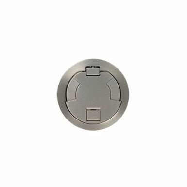 Wiremold 6IN Flush Style Cvr Assembly SN Satin Nickel