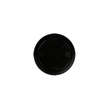 Wiremold 6CT Evolution Poke Thru Surface Style Cover, Black