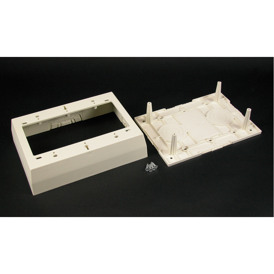 Wiremold 2348-3WH Mounting Box - White