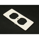 Wiremold 5500 Duplex Recptacle Faceplate Fitting