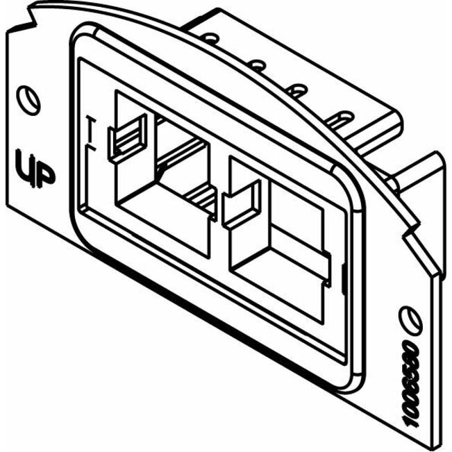 Wiremold Evolution 6AT Series Device Plate