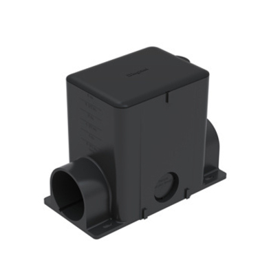 Wiremold Modulink 880MP Series Rectangular Plastic Floor Box with 2 Inch Conduit Opening