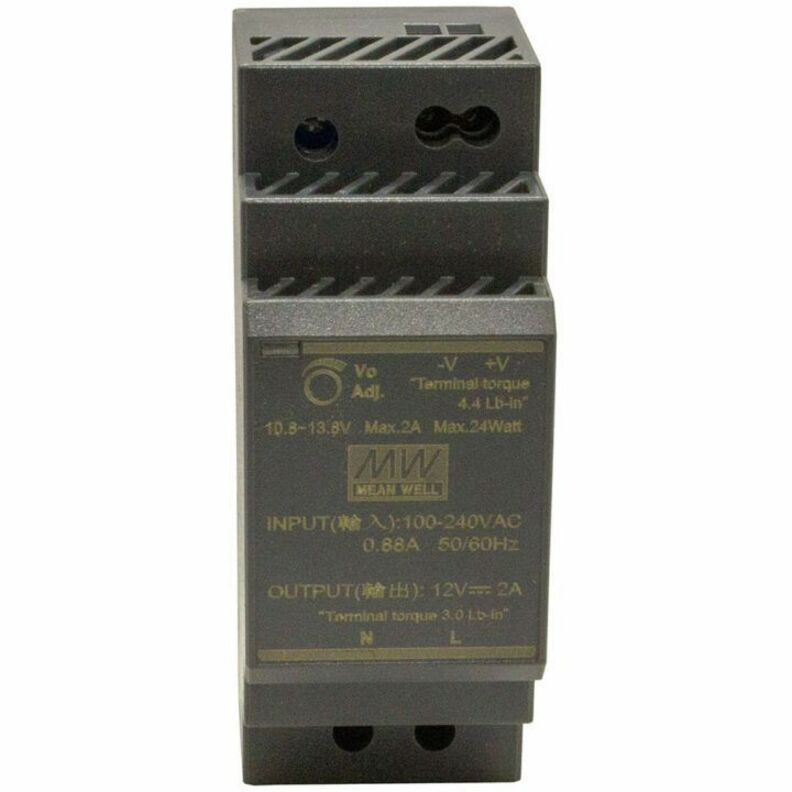 Transition Networks Industrial DIN Rail Mounted Power Supply