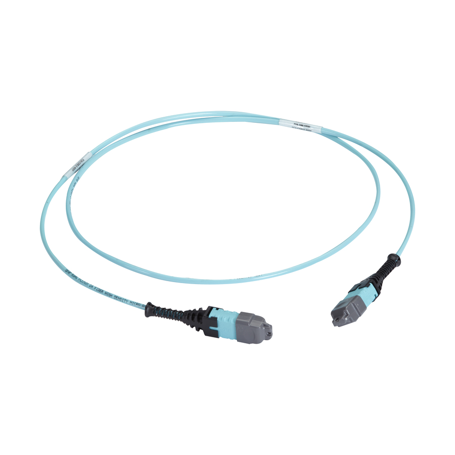 Black Box MTP OM3 Fiber Optic Trunk Cable - Plenum, 24-Strand, Type A