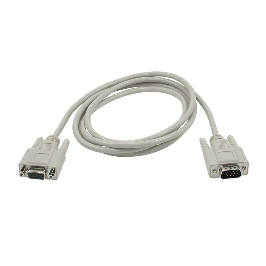 C2G 6ft Economy HD15 SVGA M/F Monitor Extension Cable