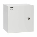 Eaton Tripp Lite Series SmartRack Outdoor Industrial Enclosure with Lock - NEMA 4, Surface Mount, Metal Construction, 12 x 12 x 6 in., Gray