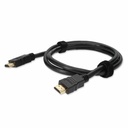 Proline 3ft HDMI 1.4 Male to Male Black Cable Which Supports Ethernet Channel For Resolution Up to 4096x2160 (DCI 4K)