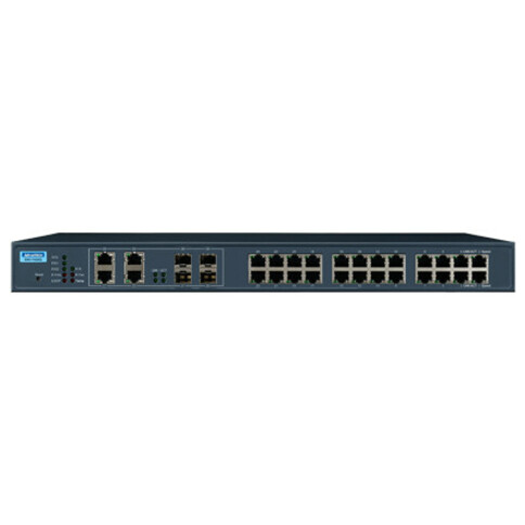 B+B SmartWorx 24G+4G Combo Port L2 Managed Switch