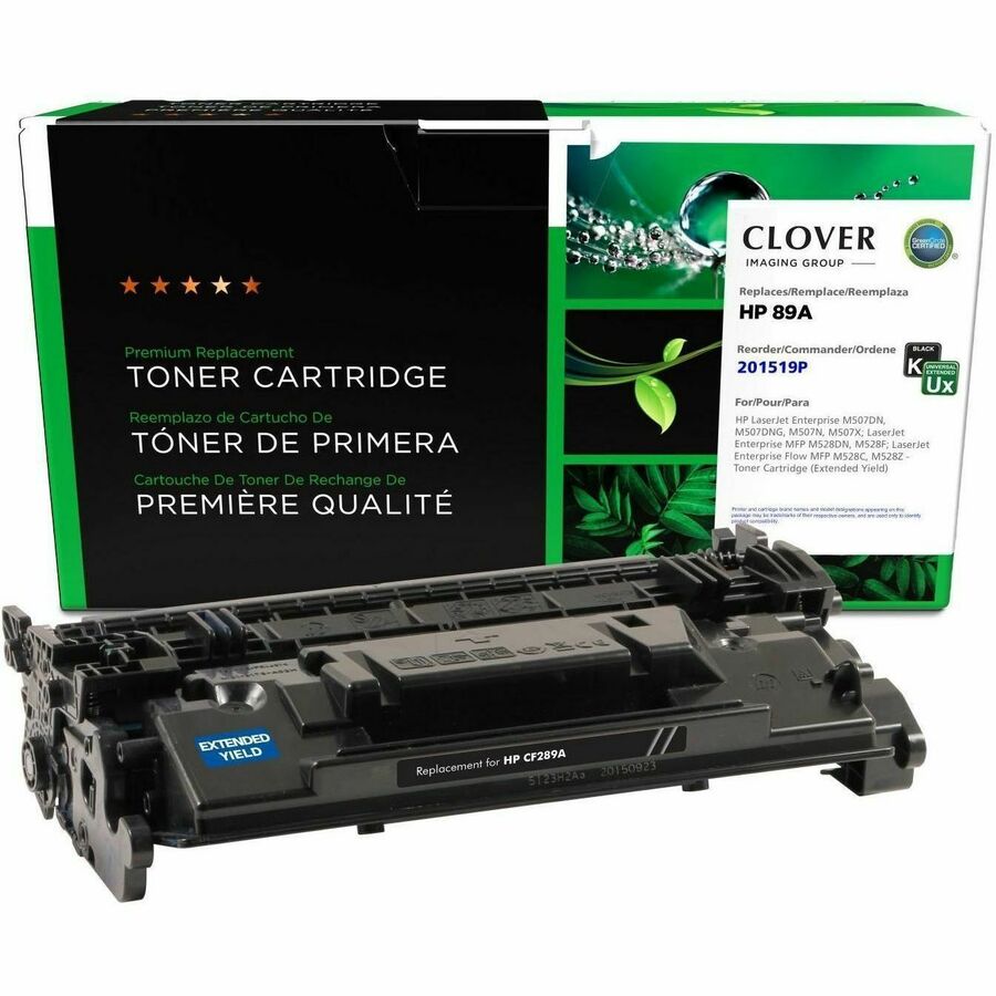 Clover Imaging Remanufactured Extended Yield Toner Cartridge (New Chip) for HP CF289A