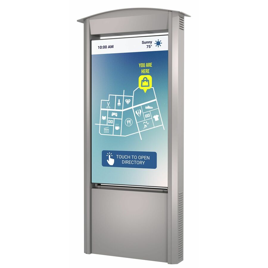 Peerless-AV® Smart City Kiosk with 55" Xtreme™ High Bright Outdoor Display