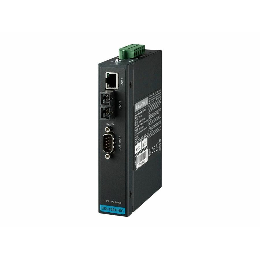Advantech 1-port Device Server with Fiber and WT