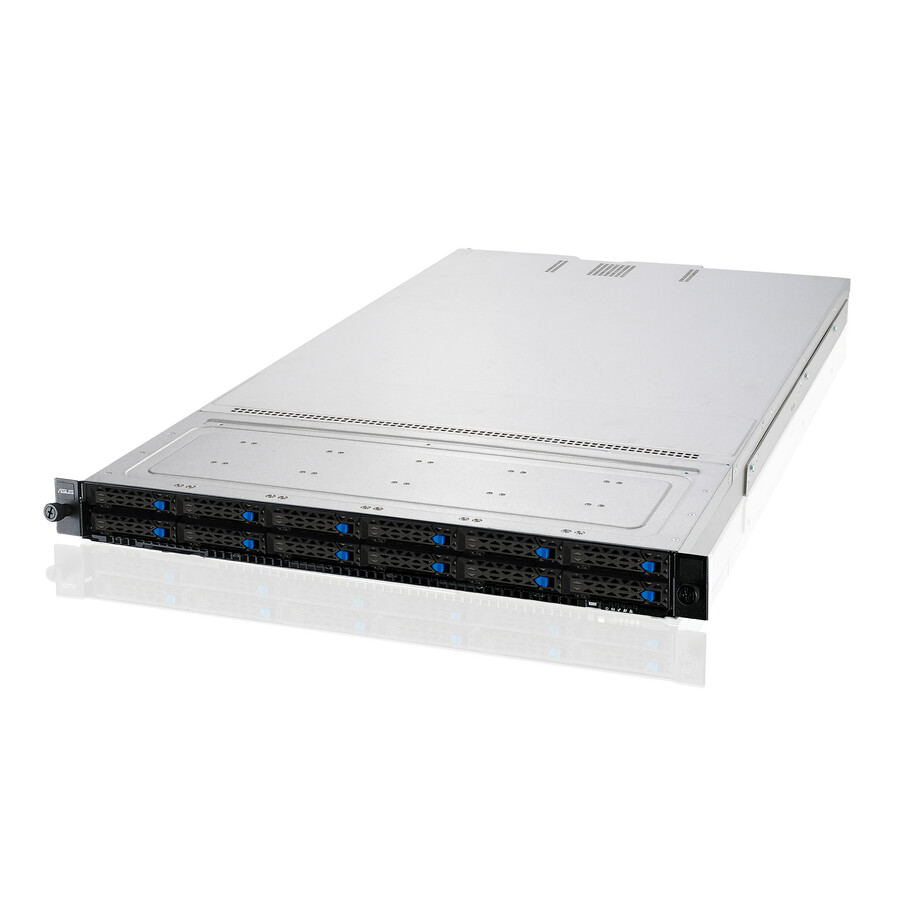 Asus RS700A-E11-RS12U-WOCPU044Z Barebone System - 1U Rack-mountable - Socket SP3 - 2 x Processor Support