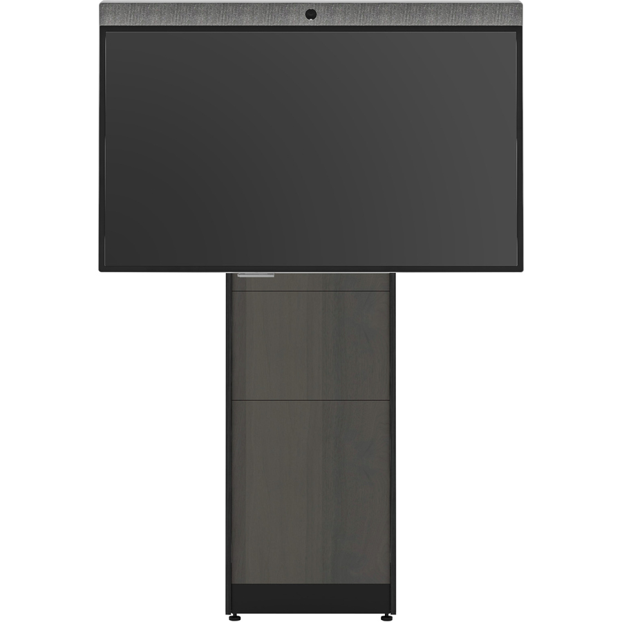 Salamander Designs Wall Mount for Electronic Equipment, Computer, Cable, Display, Camera, Speaker, Video Conference Equipment, Peripheral Device - Walnut Gray, Black