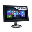 DoubleSight Displays DS-12H 12" Class WXGA LCD Monitor - Black - TAA Compliant