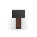 Salamander Designs Wall Mount for Electronic Equipment, Computer, Cable, Display, Camera, Speaker, Video Conference Equipment, Peripheral Device - Medium Walnut, Black