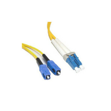 Quiktron Value Series Single-Mode LC-SC Duplex Fiber Cable