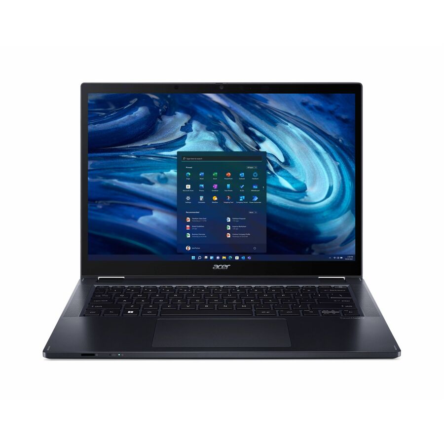 Acer TravelMate Spin P4 TMP414RN-41 TMP414RN-41-R6EK 14" Touchscreen Convertible 2 in 1 Notebook - WUXGA - 60 Hz - AMD Ryzen 5 PRO 6650U - 16 GB - 512 GB SSD - English Keyboard - Slate Blue