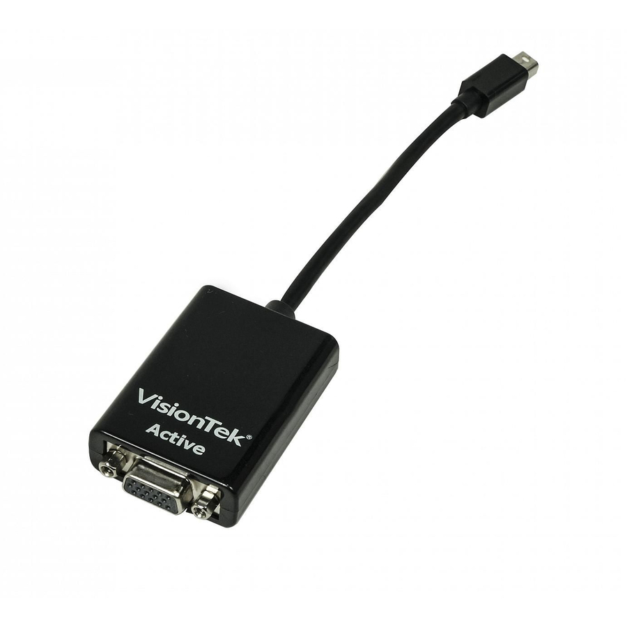 VisionTek Mini DisplayPort to VGA Active Adapter (M/F)