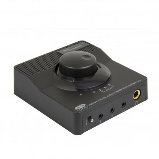 SYBA Multimedia USB 2.0 DAC 24bit 96KHz plus Stereo Headphone Amplifier