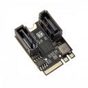 IO Crest 2 Ports NON-RAID SATA III 6gb/s to M.2 A+E Key 22x30 mm - SI-MPE40160