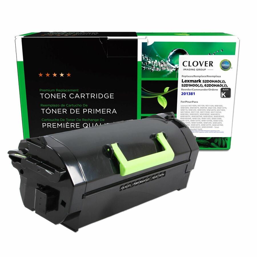 Clover Imaging Remanufactured Extended Yield Toner Cartridge for Lexmark MS710/MS711/MS810/MX710/MX810/MX811