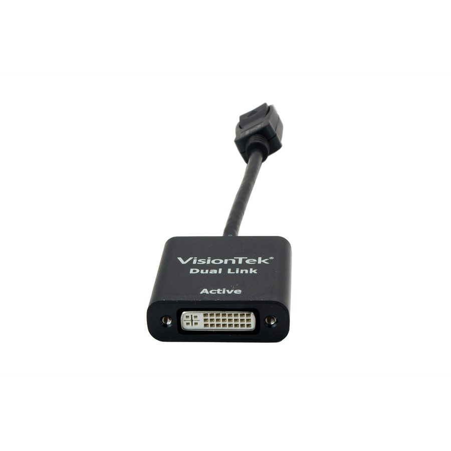 VisionTek DisplayPort to DL DVI-D Active Adapter (M/F)