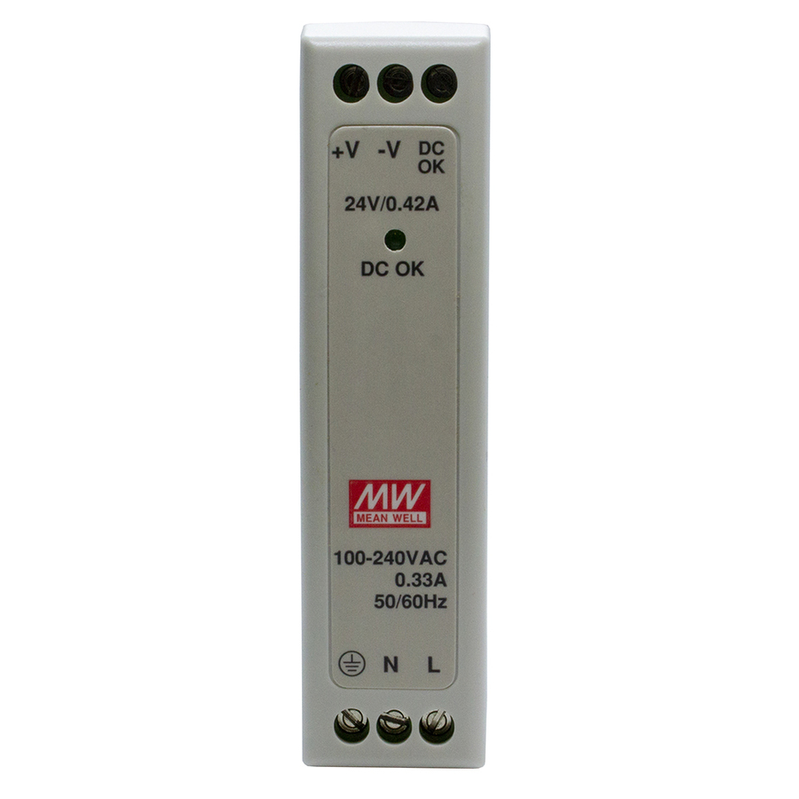 Transition Networks Industrial DIN Rail Mounted Power Supply