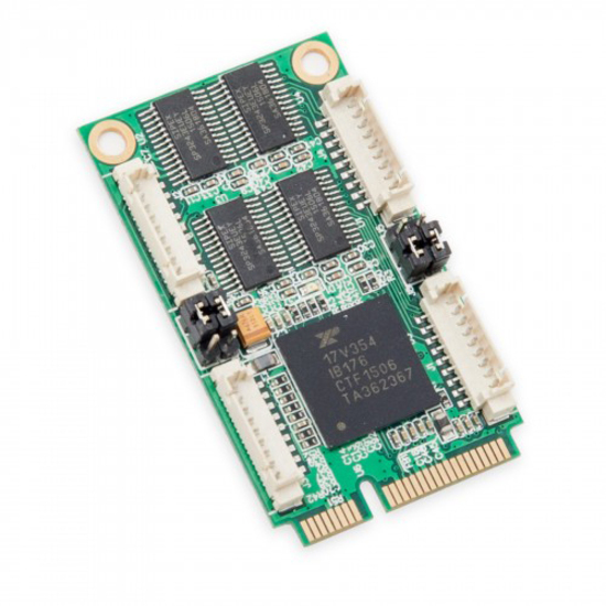 IO Crest 4-Port Serial Mini PCI-E Controller Card