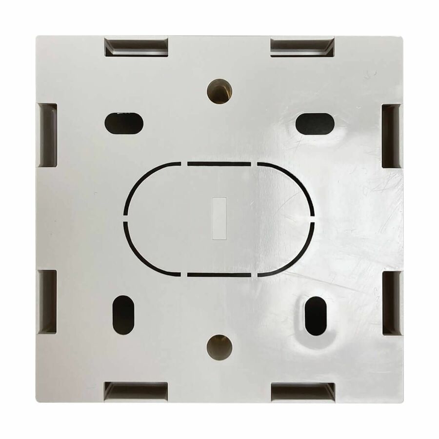 Eaton Tripp Lite Series Single-Gang Surface Mounting Box, UK Style, 86 x 86 x 47 mm, White, TAA
