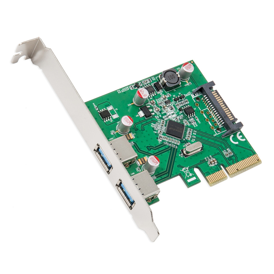 SYBA Multimedia USB 3.1 Type-A PCI-E 3.0 x4, 2 Port